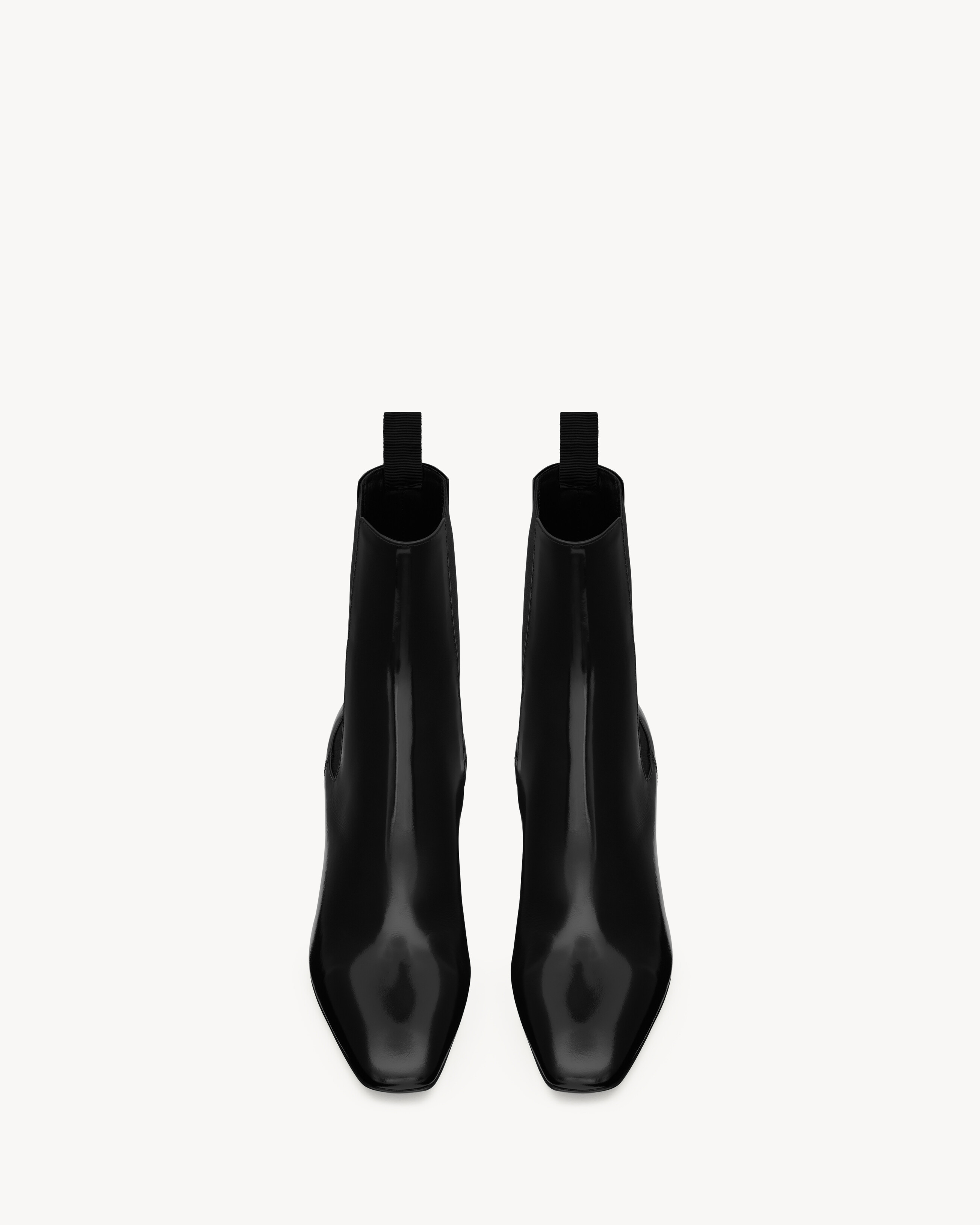 BETTY CHELSEA BOOTS IN GLAZED LEATHER - 2