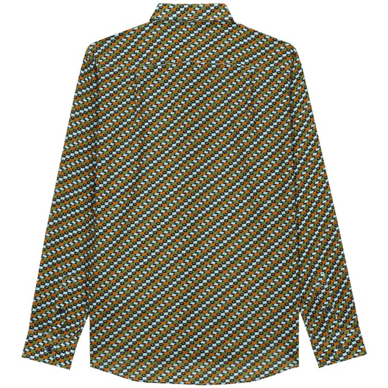 Vilebrequin Unisex Cotton Voile Summer Shirt Smoked Fish outlook