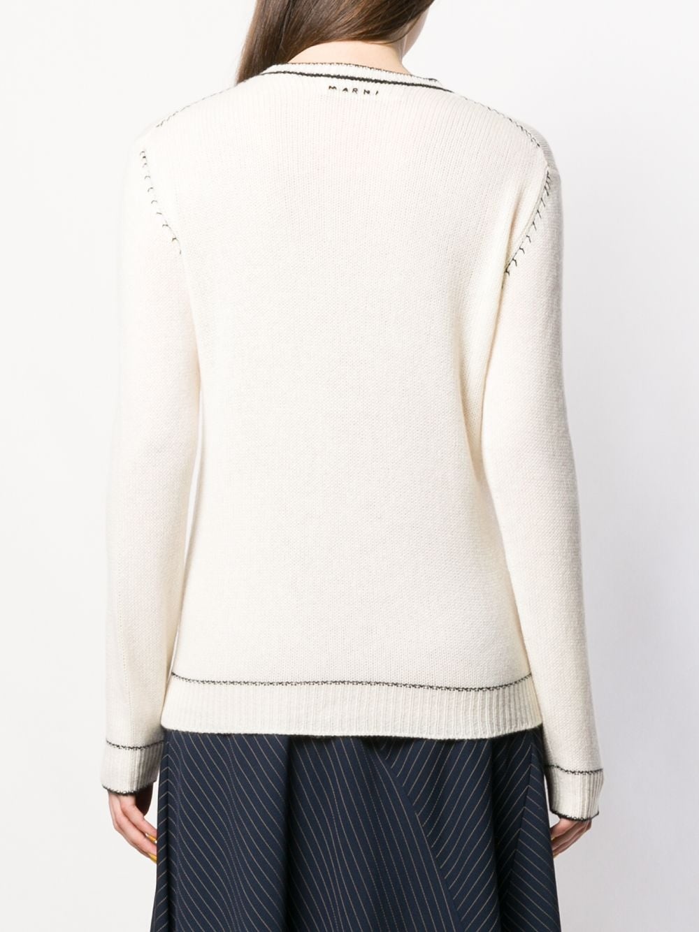 slim-fit cashmere jumper - 4