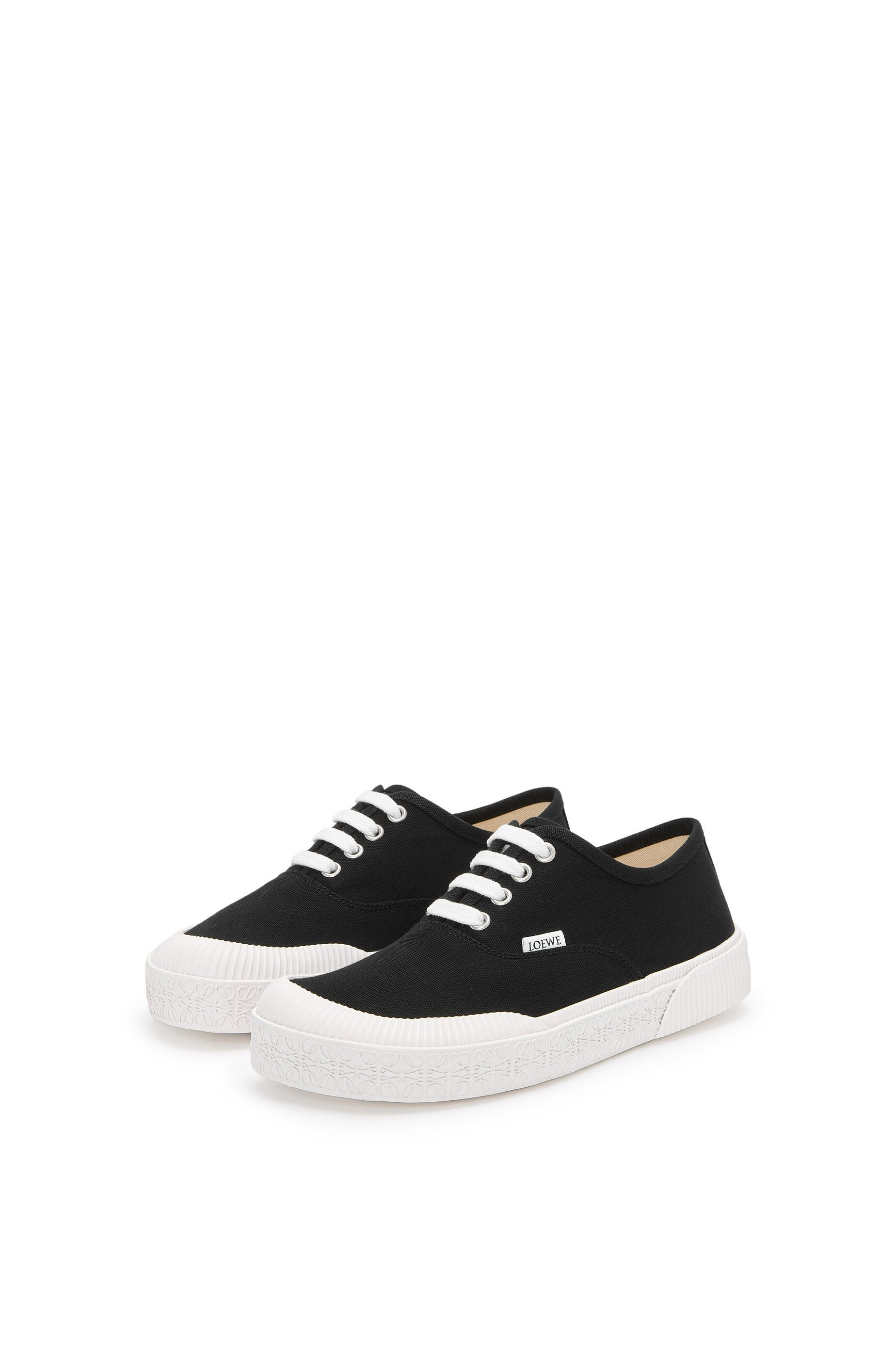 Terra Vulca lace-up sneaker in canvas - 3