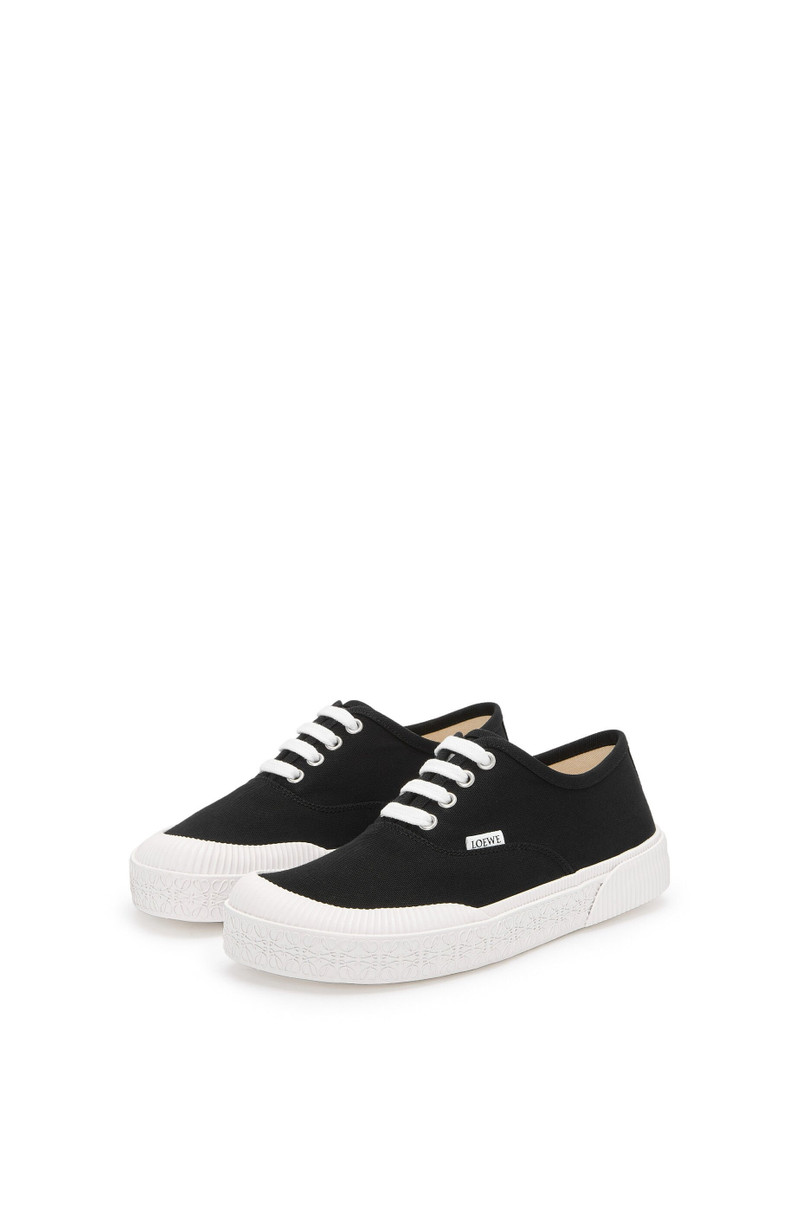 Terra Vulca lace-up sneaker in canvas 3