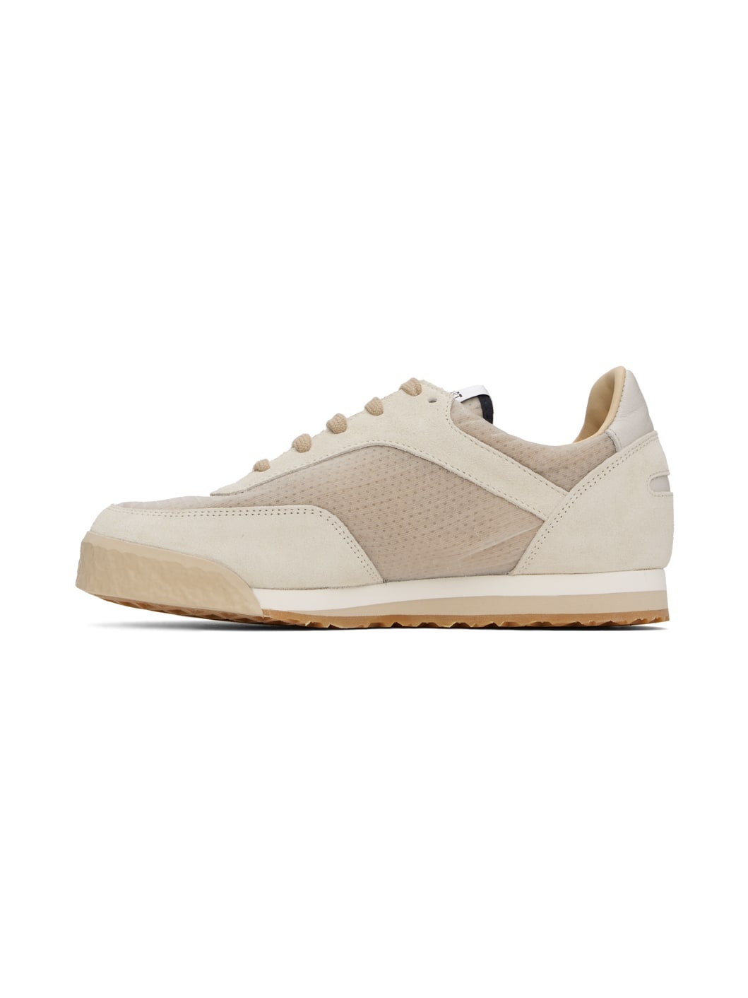 Beige Pitch Low Sneakers - 3