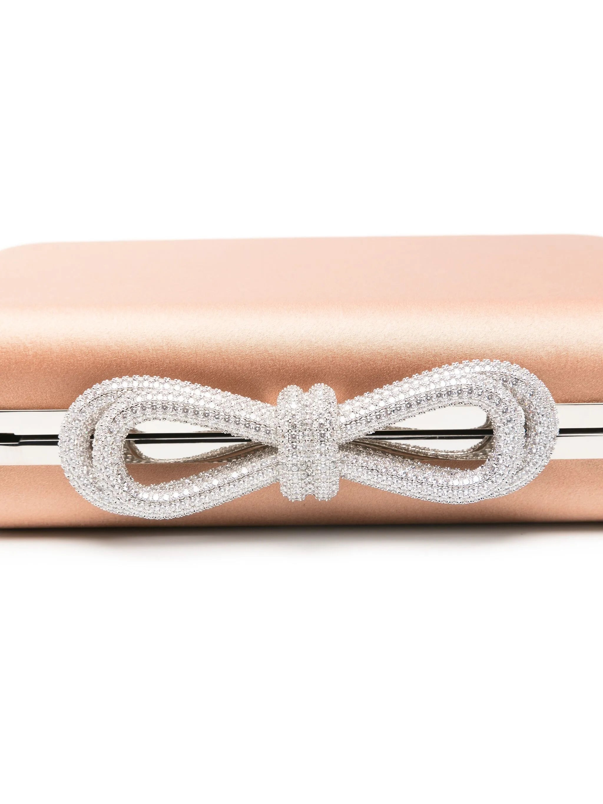 Mach & Mach Crystal-embellished Bow Clutch - 5