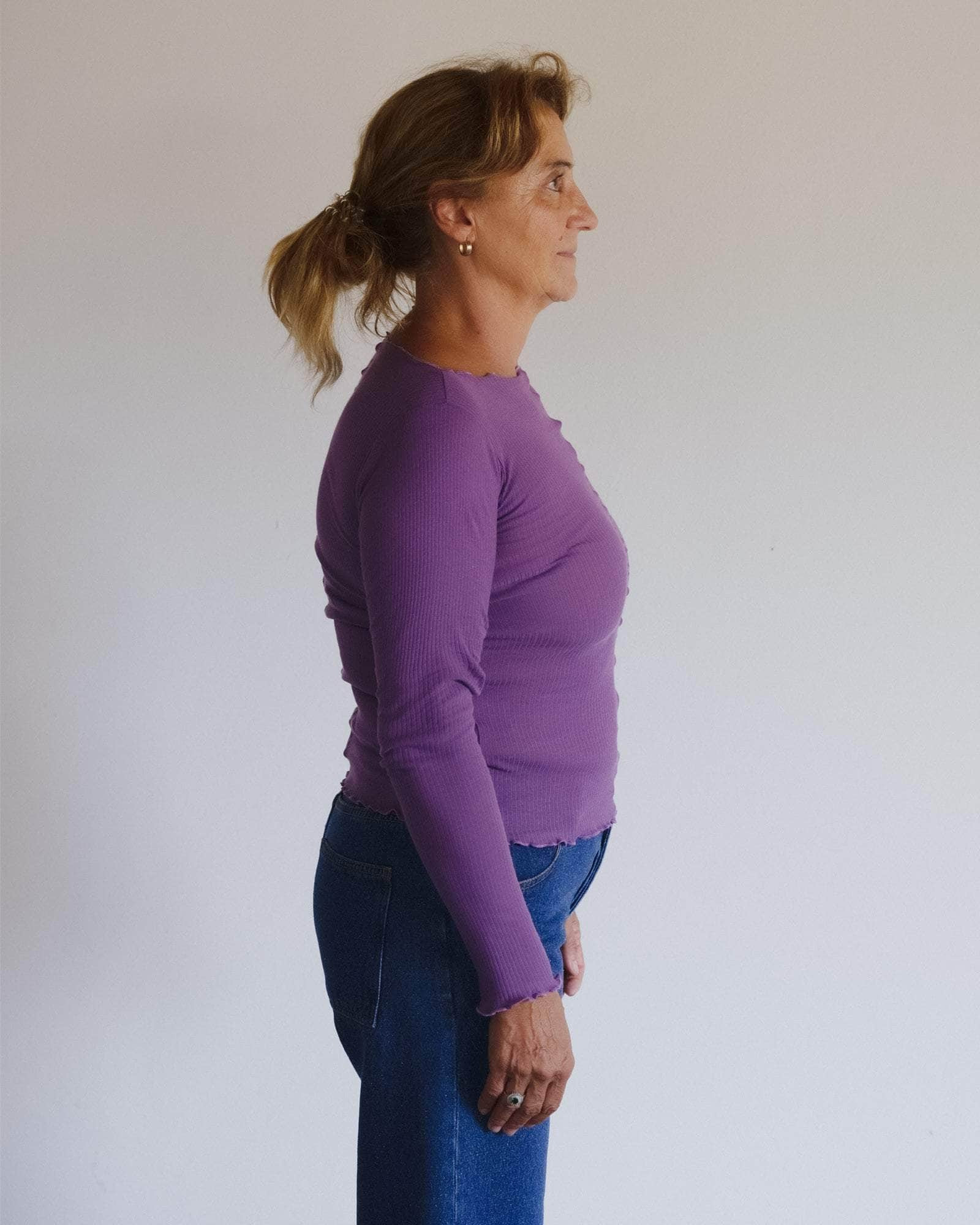 Pama Long Sleeve Tee - Organic Cotton Rib - 3