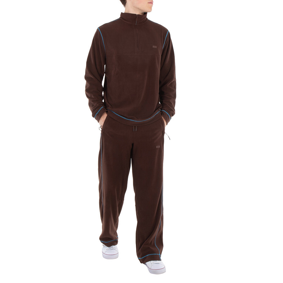 Rains Men's Frame Addis Fleece Half Zip Shirt - 4