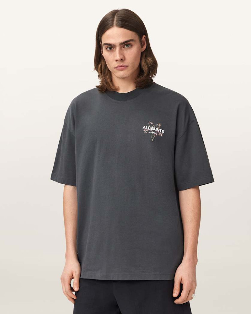 PENTACLE OVERSIZED SHORT SLEEVE GRAPHIC T-SHIRT 5