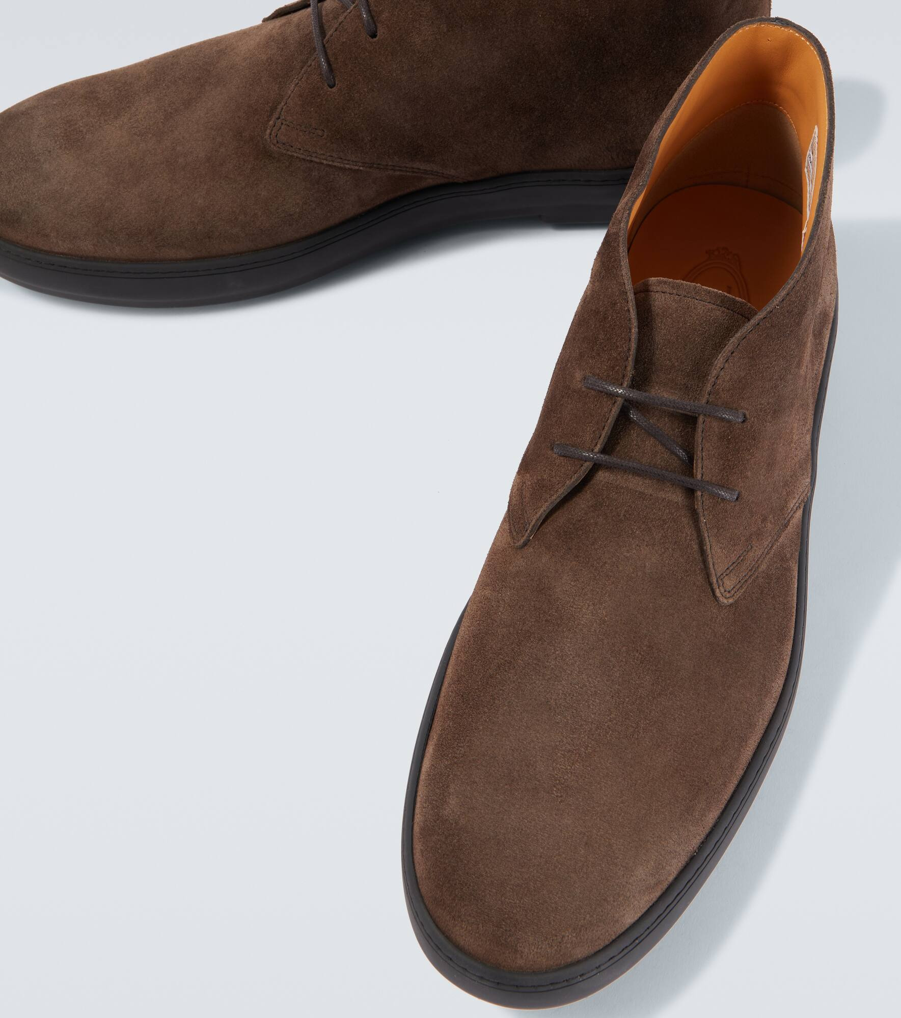 Suede combat boots - 3