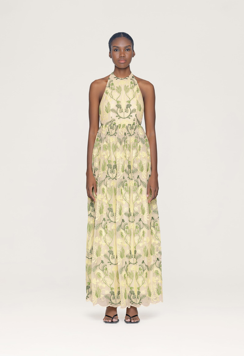 Agua by Agua Bendita Acanella Habitat Maxi Dress outlook