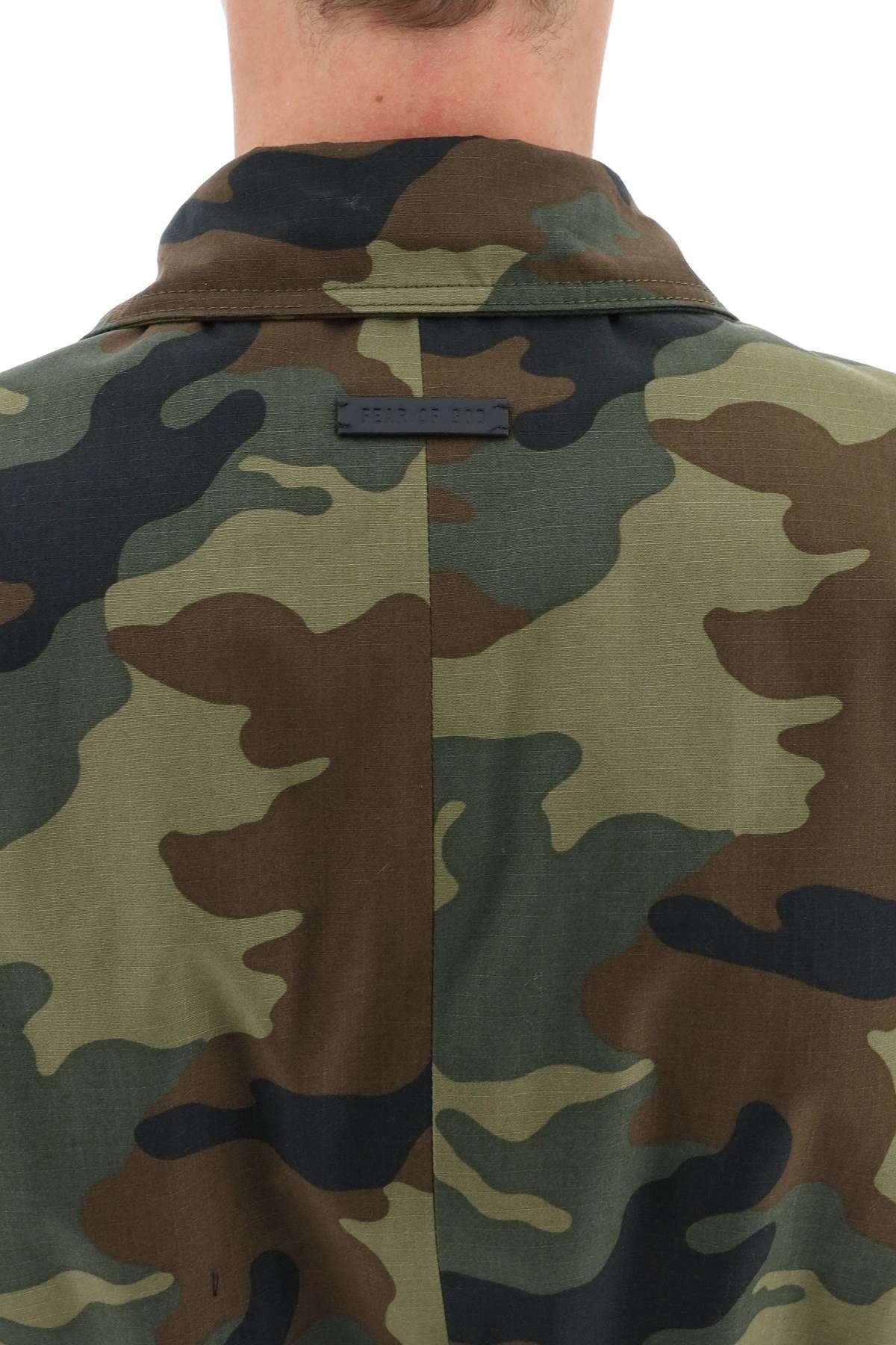 CAMO MILITARY COAT - 5