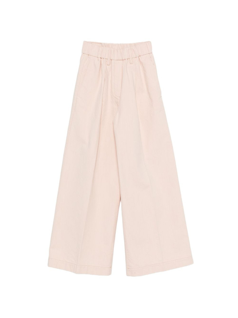 elastic-waist palazzo pants 1