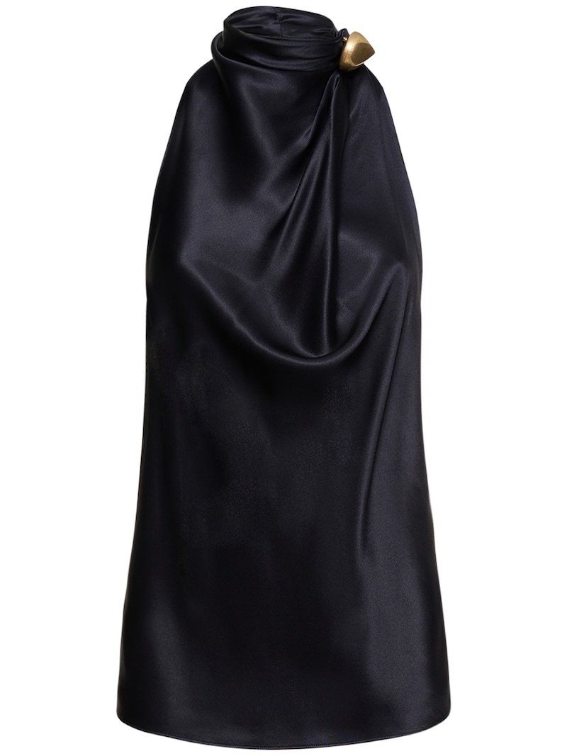 LVR Exclusive double silk satin top - 1