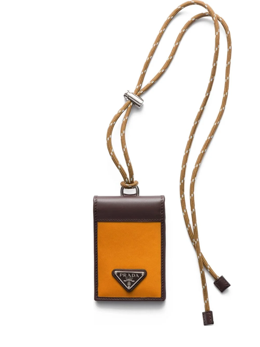 logo-detail strap card holder - 1