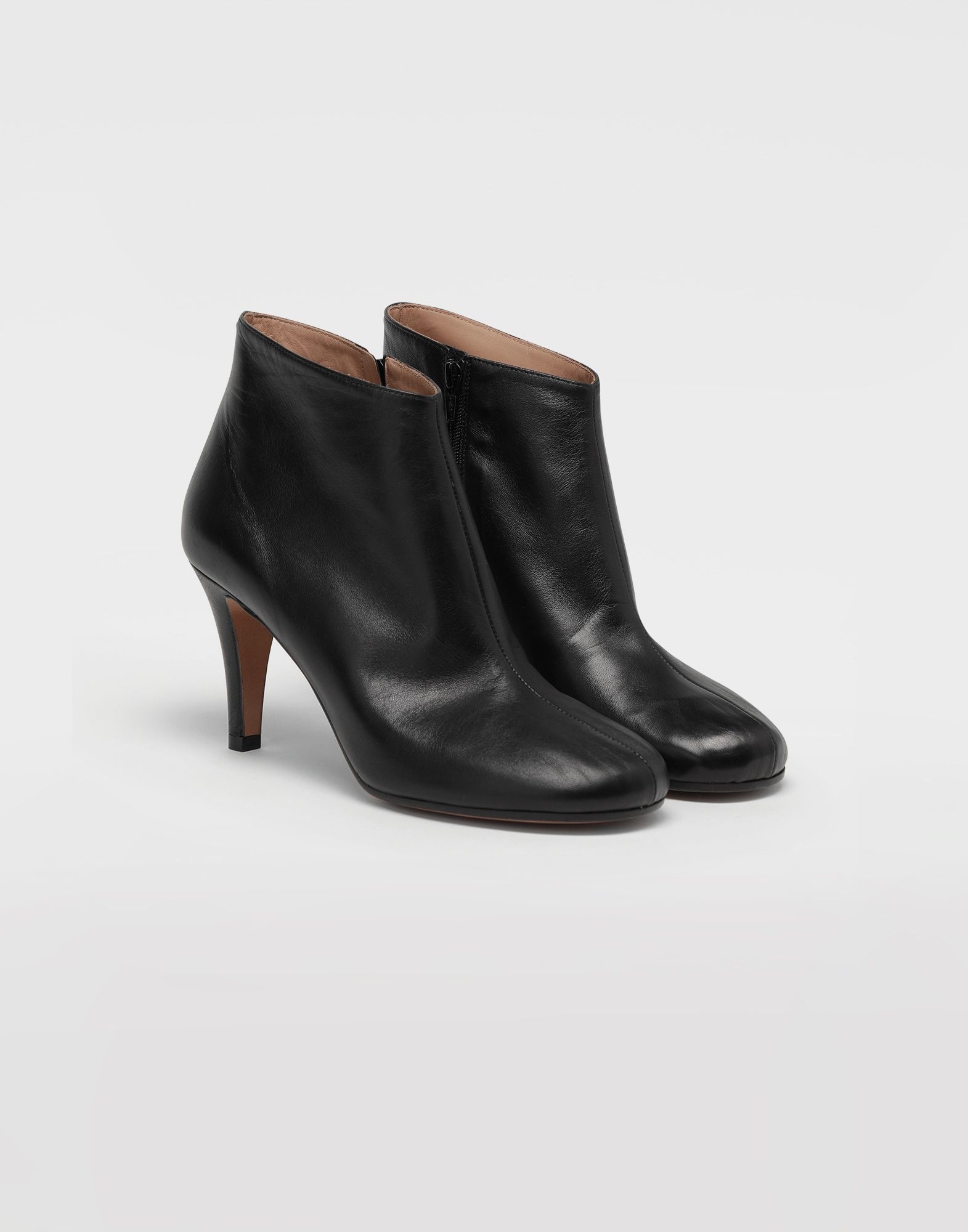 Stiletto leather ankle boots - 2