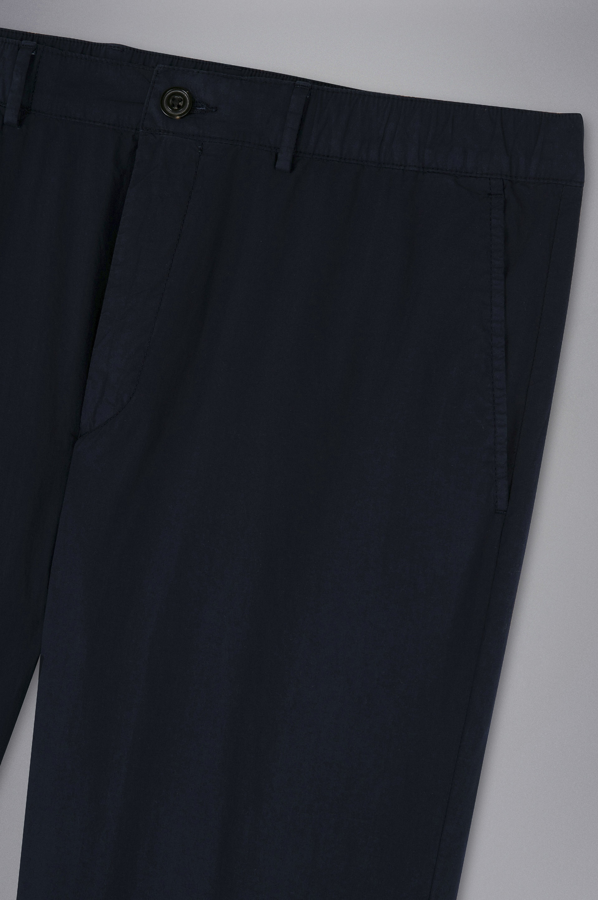 ULTRA-LIGHT POPLIN COTTON CHINO TROUSERS - 5