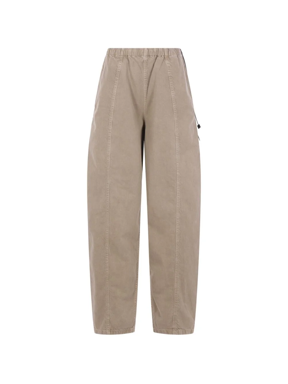 elastic-waistband trousers - 1