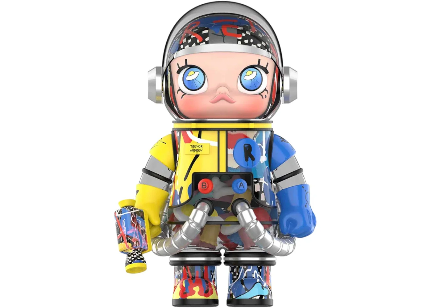 Pop Mart Mega Space Molly Trevor Andrew 1000% - 1