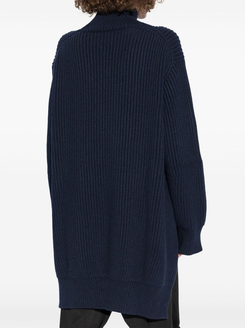 chunky-ribbed wool jumper 4