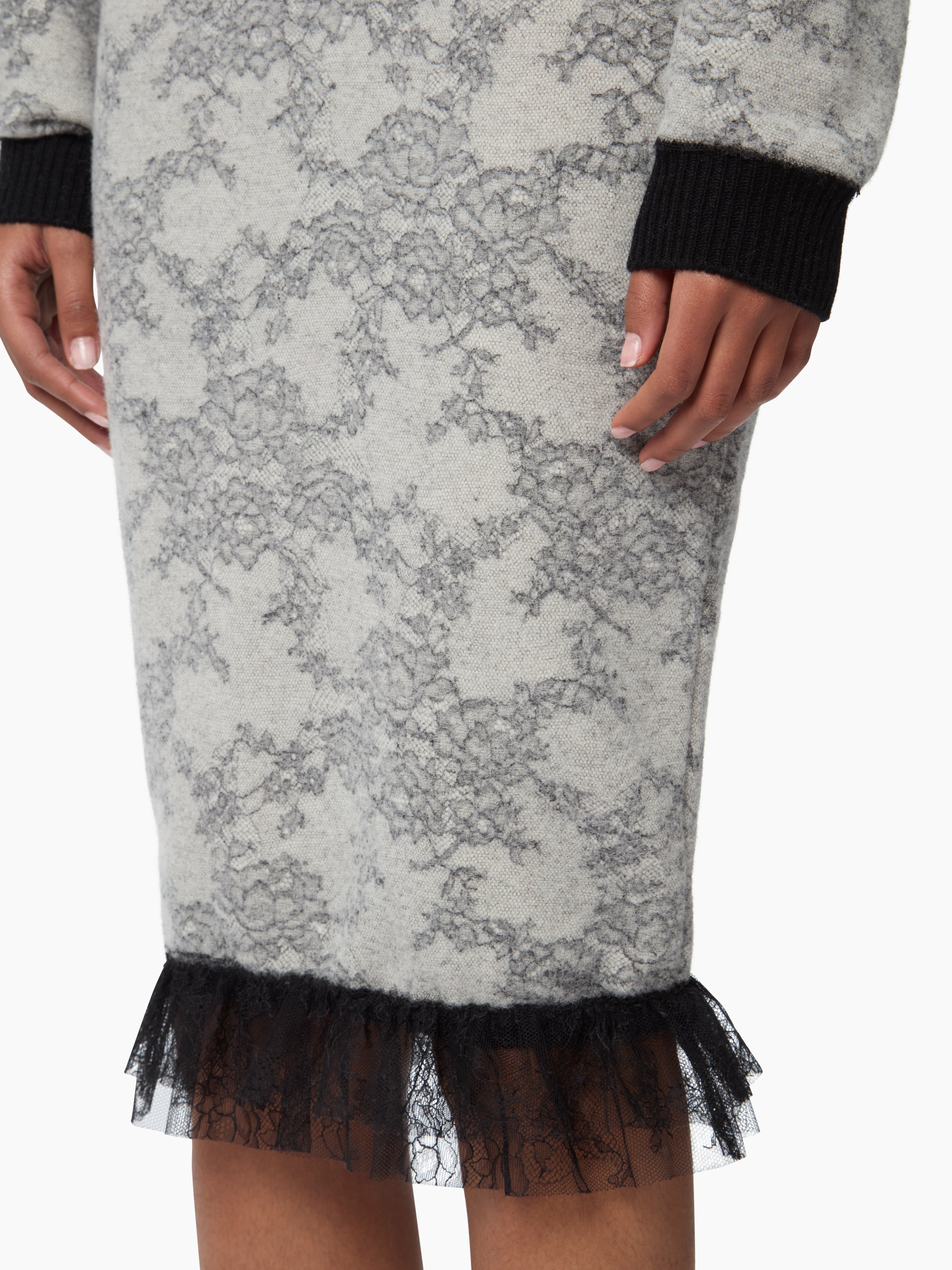 Midi Wool Skirt - 3