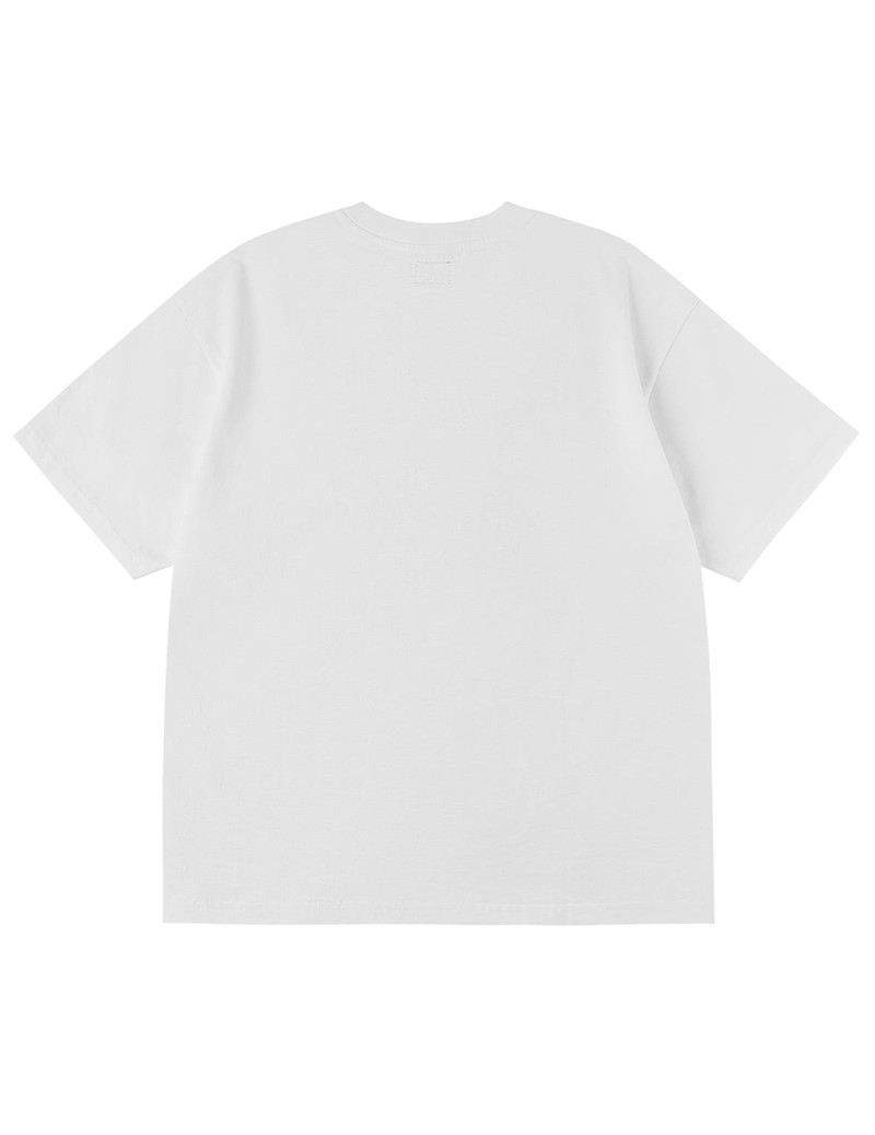 EVISU Poker Aces and Flocked Star T-shirt - White outlook