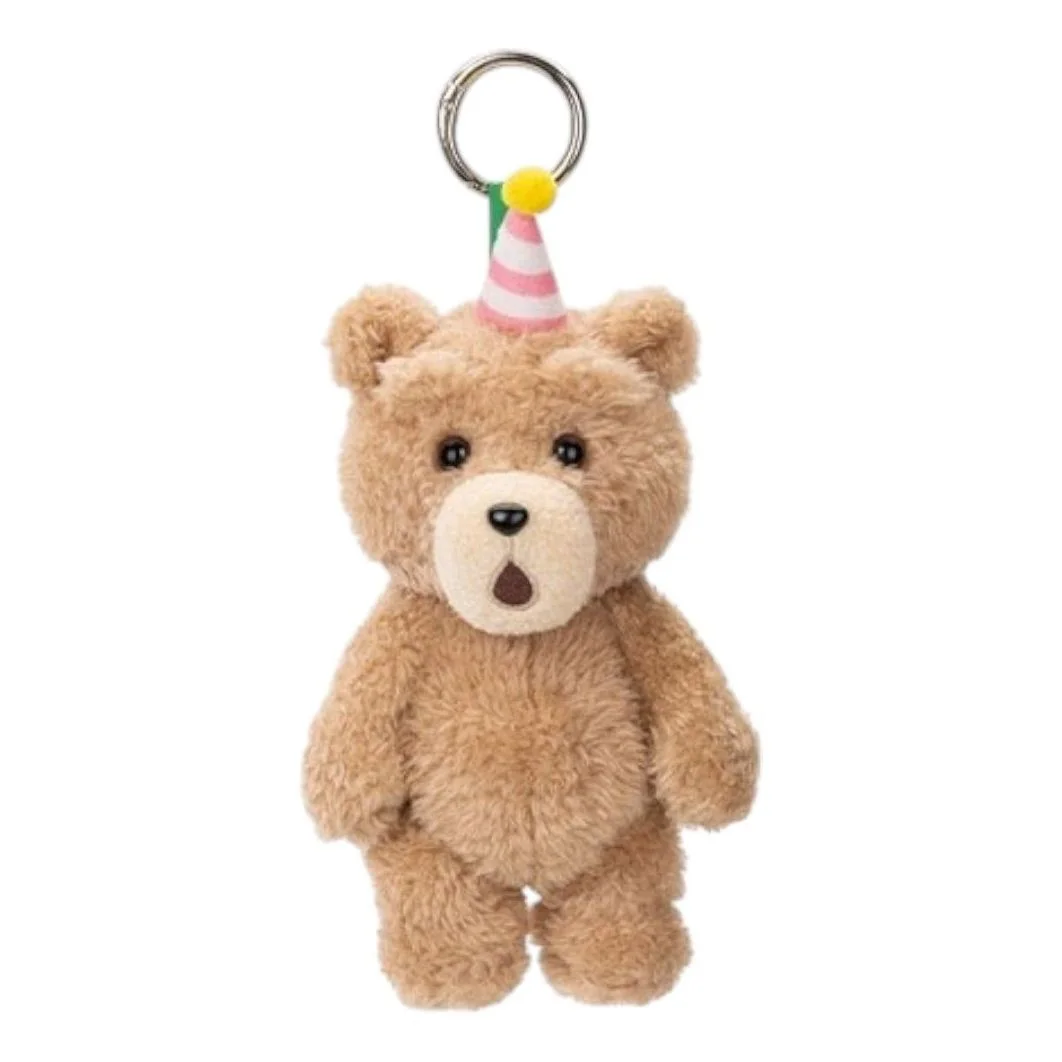 Pop Mart Ted2 Teddy Bear Action Plush Pendant 'Party Bear' PPMT-2503-0035-PB - 1