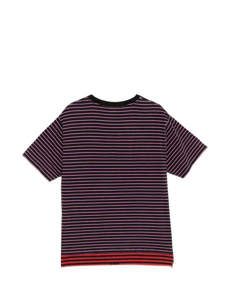 We11done striped T-shirt outlook