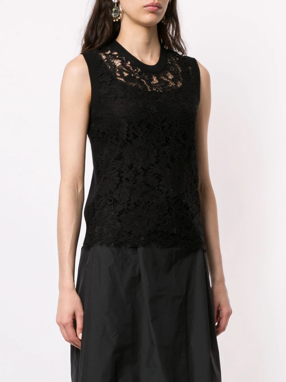lace tank top - 3