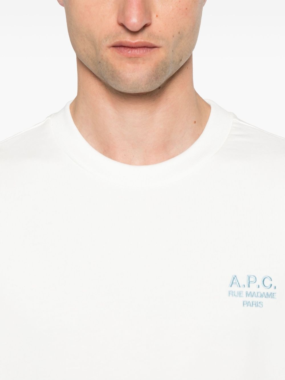 embroidered-logo sweatshirt - 5