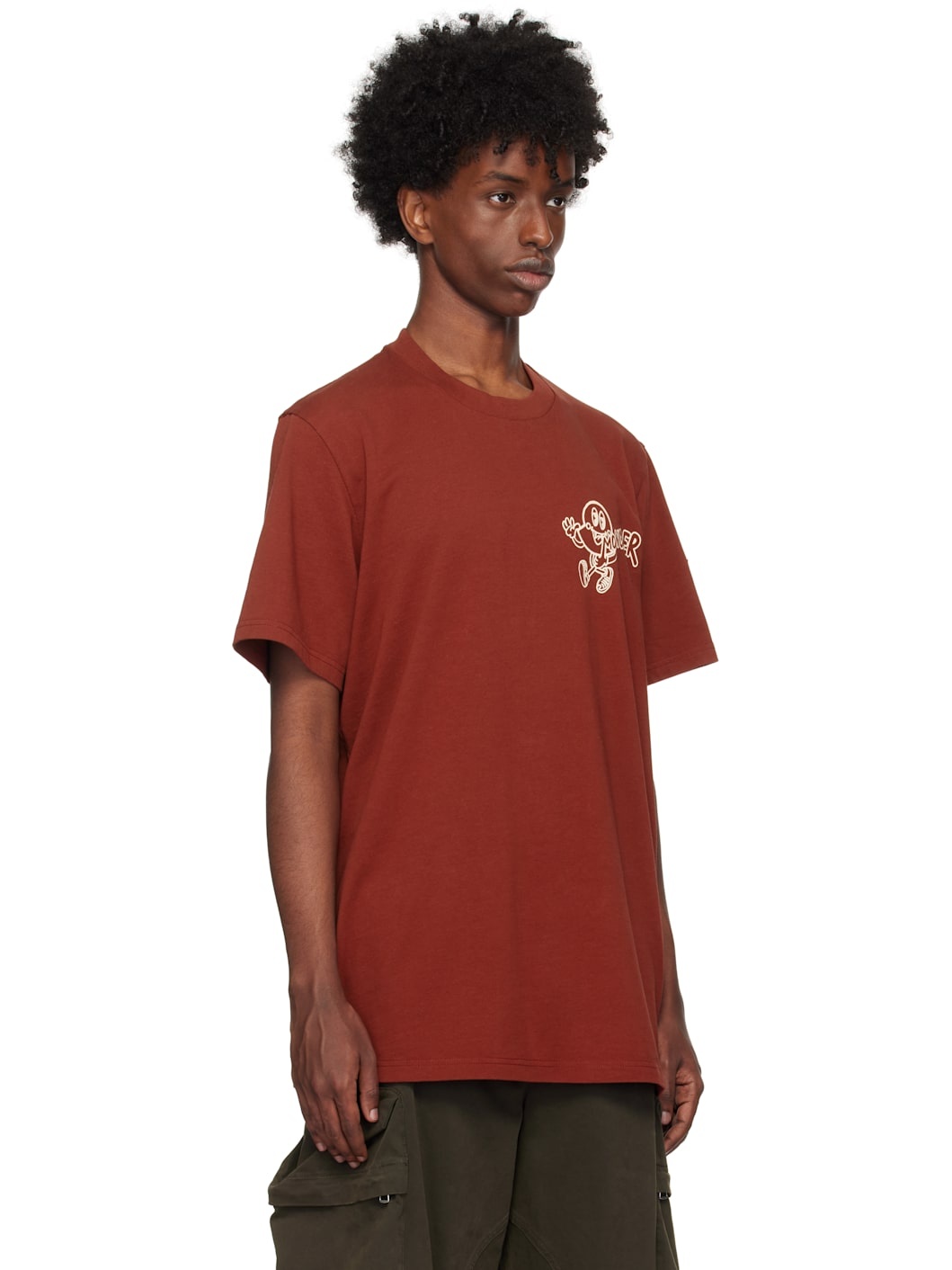 Red Printed-Logo T-shirt - 2