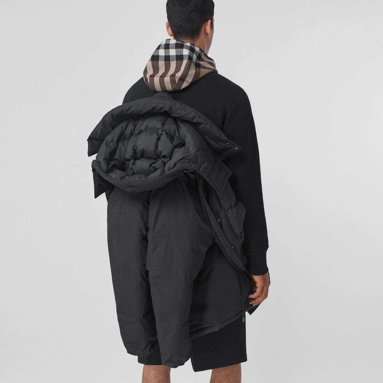 Detachable Hood Down-filled Parka - 5