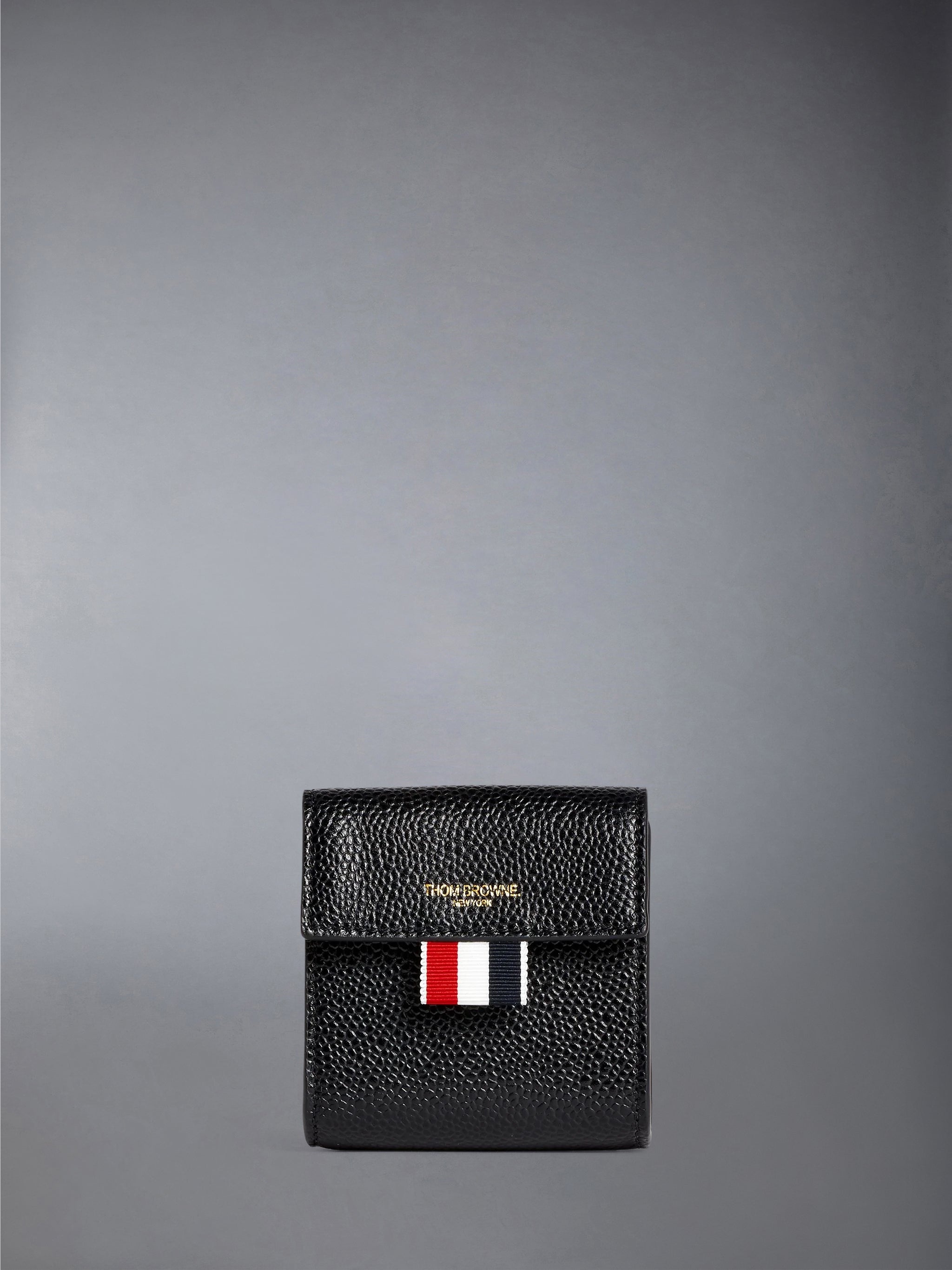 PEBBLE GRAIN LARGE COIN CASE - 1