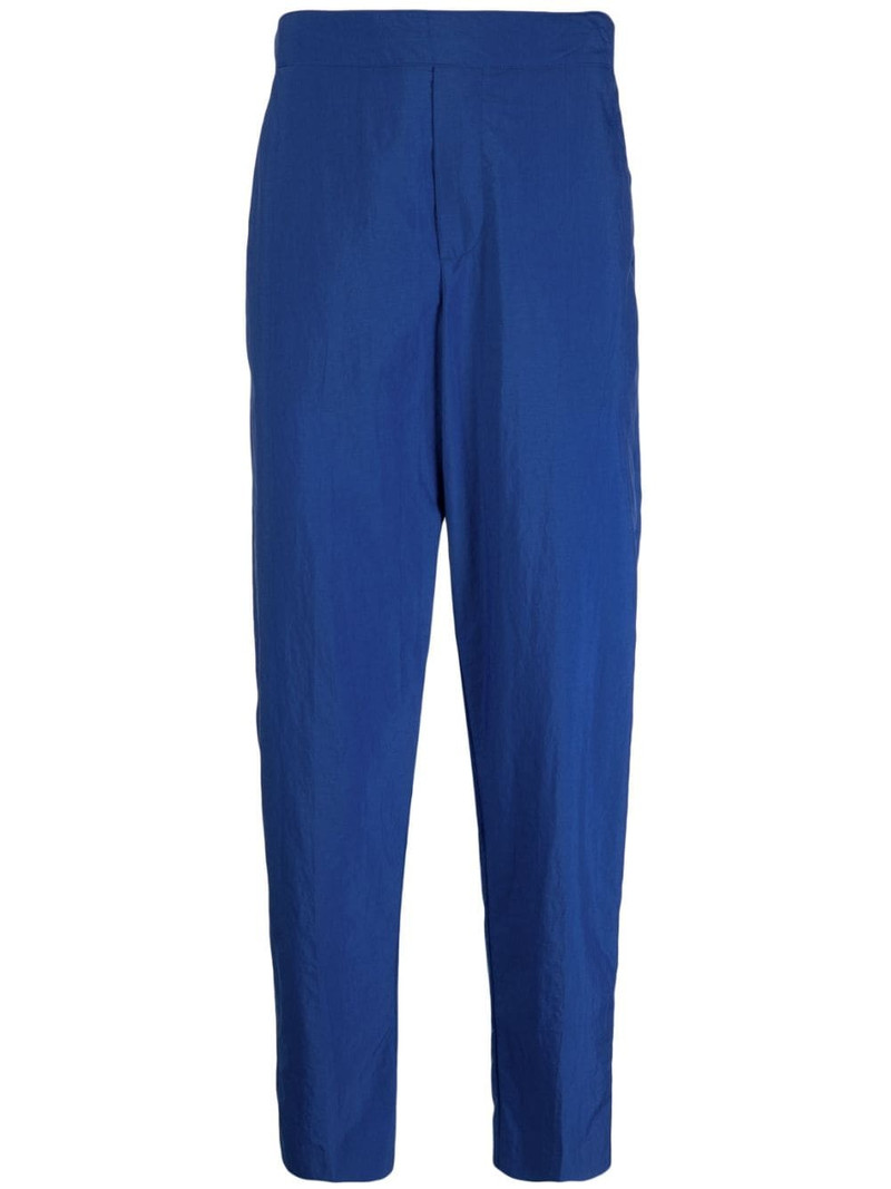 straight-leg cotton trousers 1