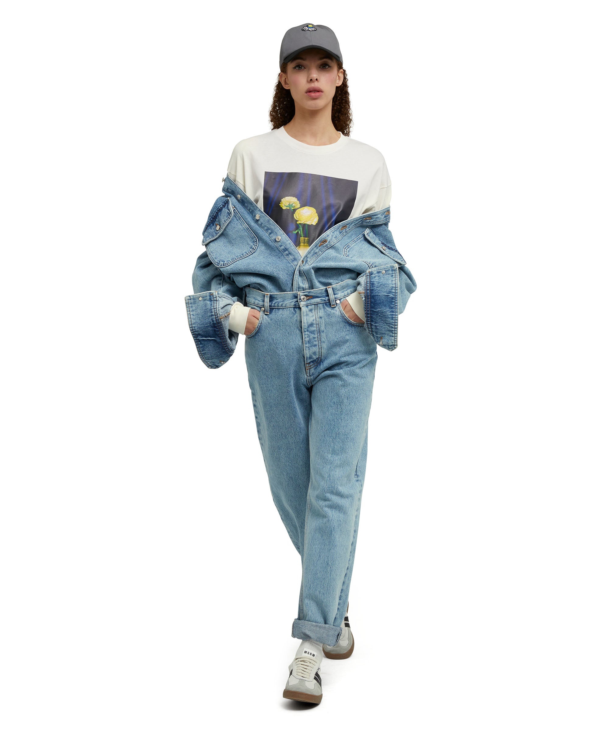 Sustainable denims from the MSGM Fantastic Green Capsule - 9