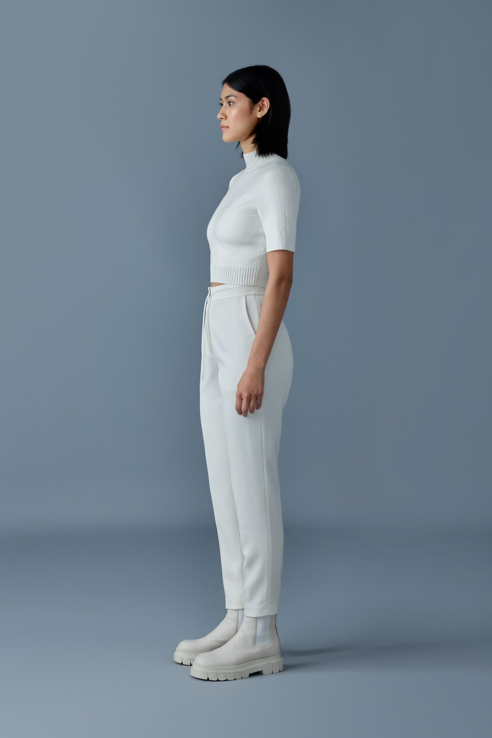 NIDYA Wool half-lined pants - 3