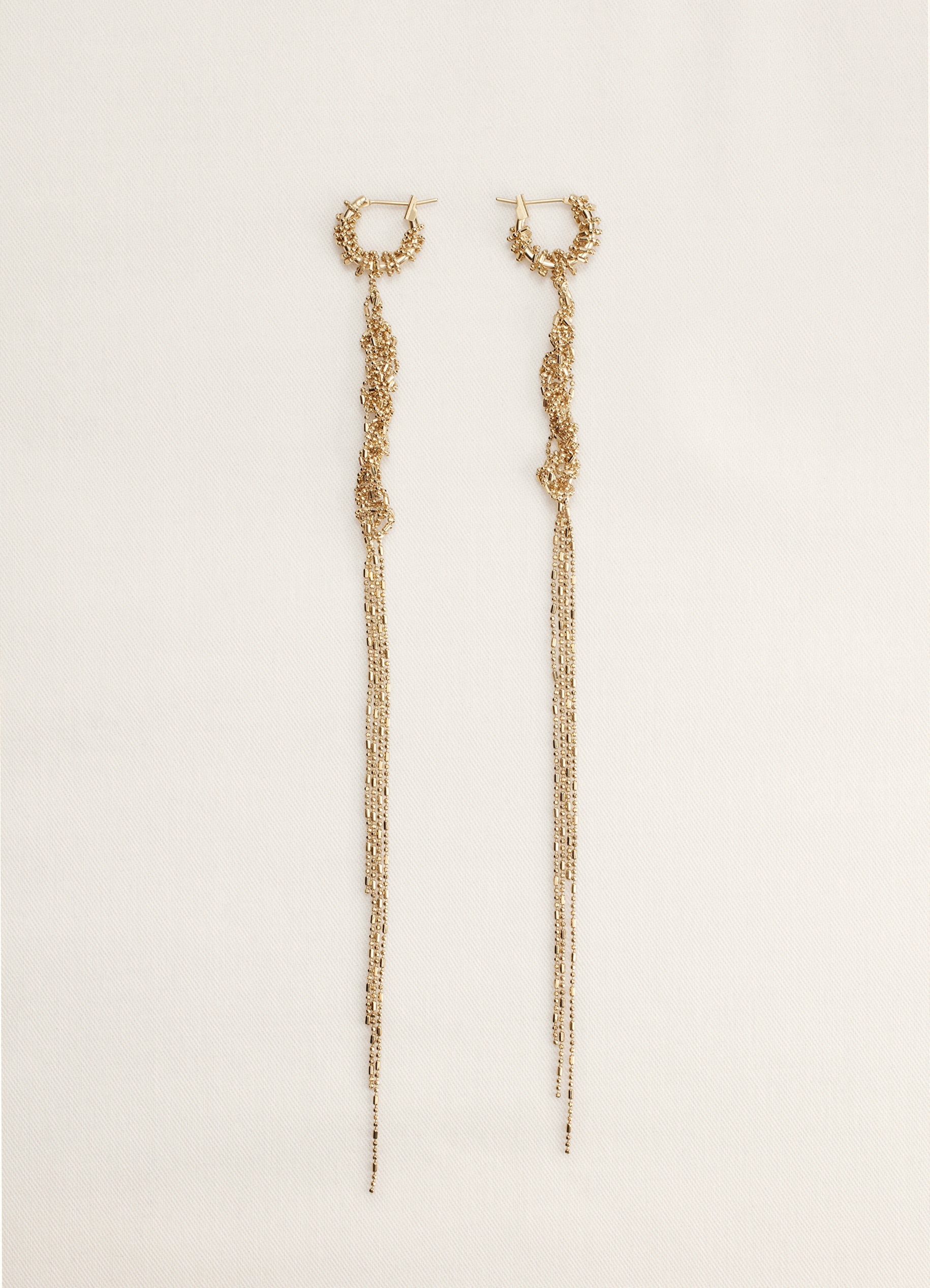 TANGLE LONG EARRINGS - 1