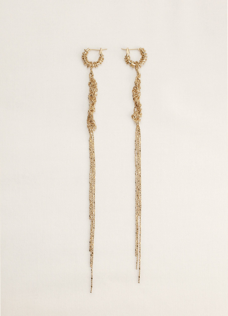TANGLE LONG EARRINGS 1