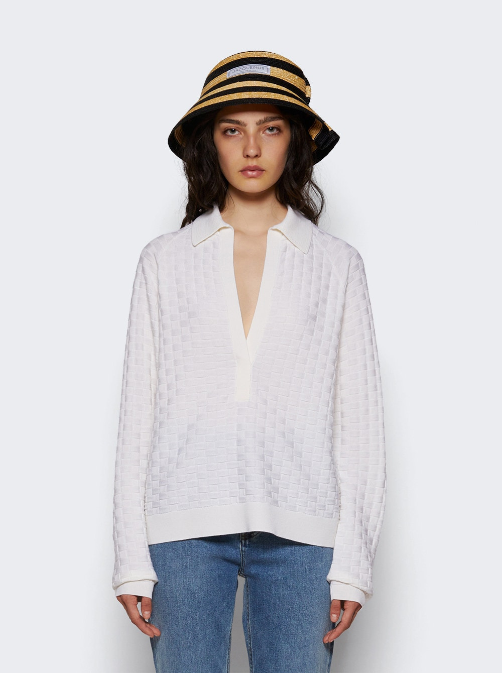 Juniper Knitted Top White - 3