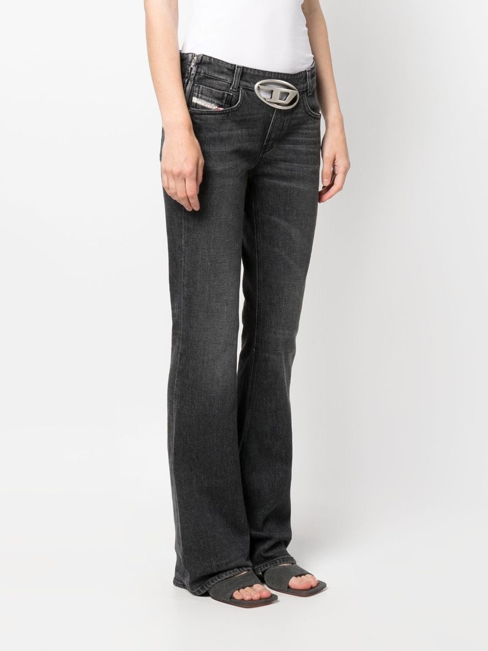 D-Ebbey low-rise bootcut jeans - 3