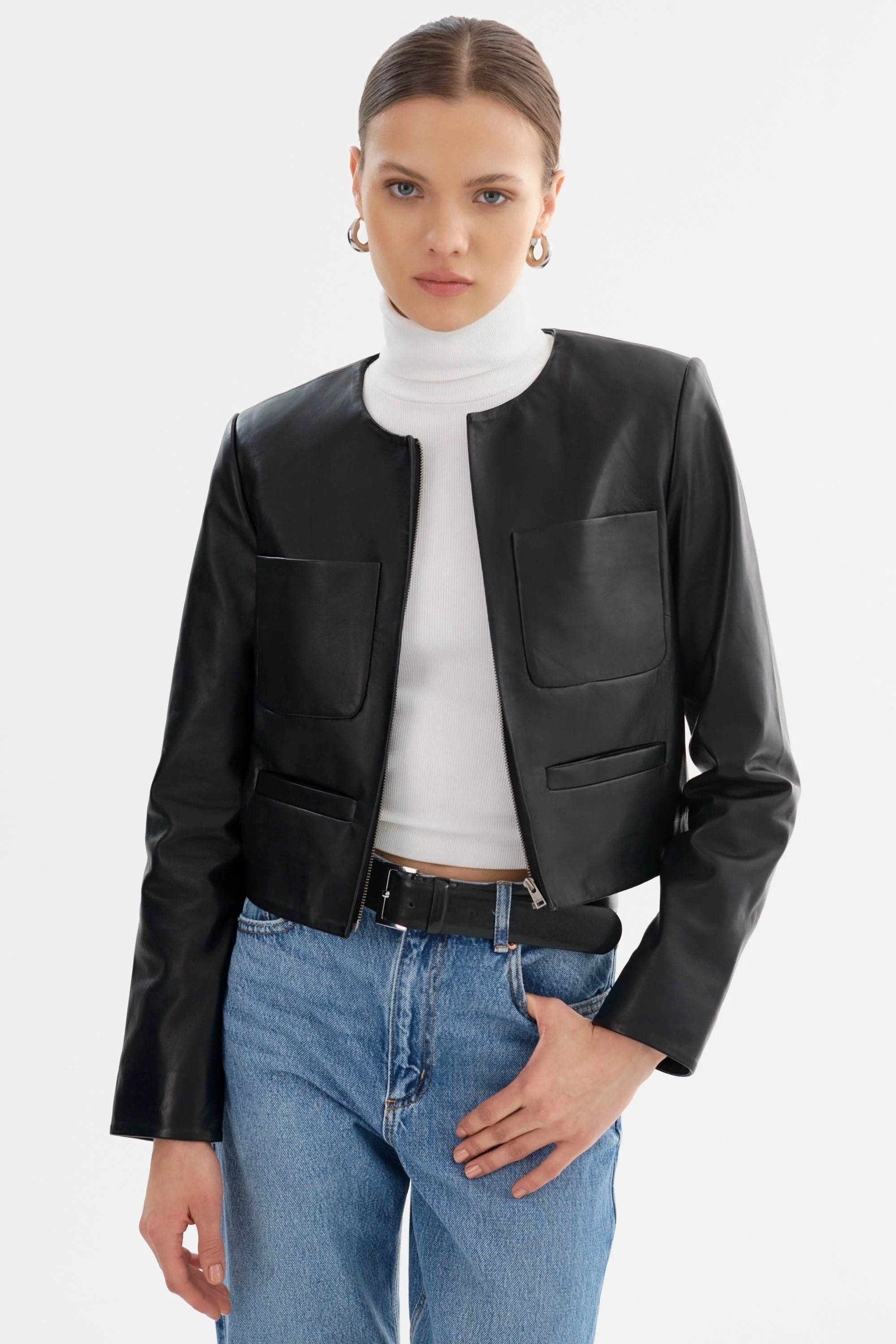 LINETTE | Leather Jacket - 1