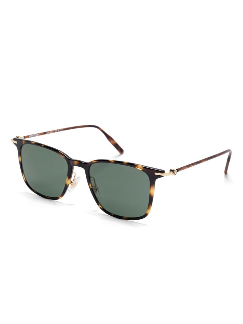 Montblanc square-frame sunglasses outlook