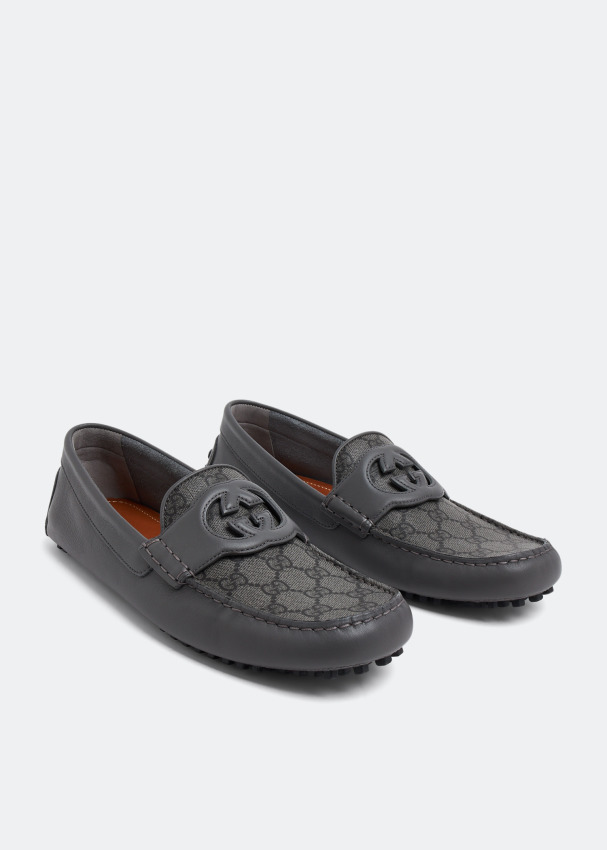 Gucci Interlocking G Driver Loafers - 3