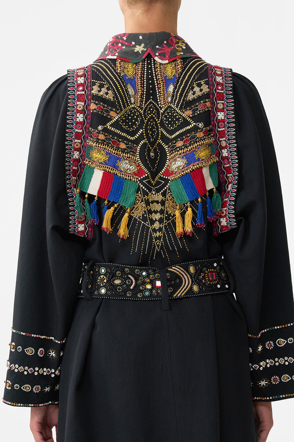 COAT WITH VEST DETAIL - 5