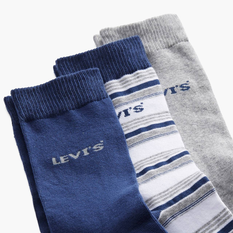 Levi's POLO SALT WATER STRIPE REGULAR CUT SOCKS (3-PACK) outlook