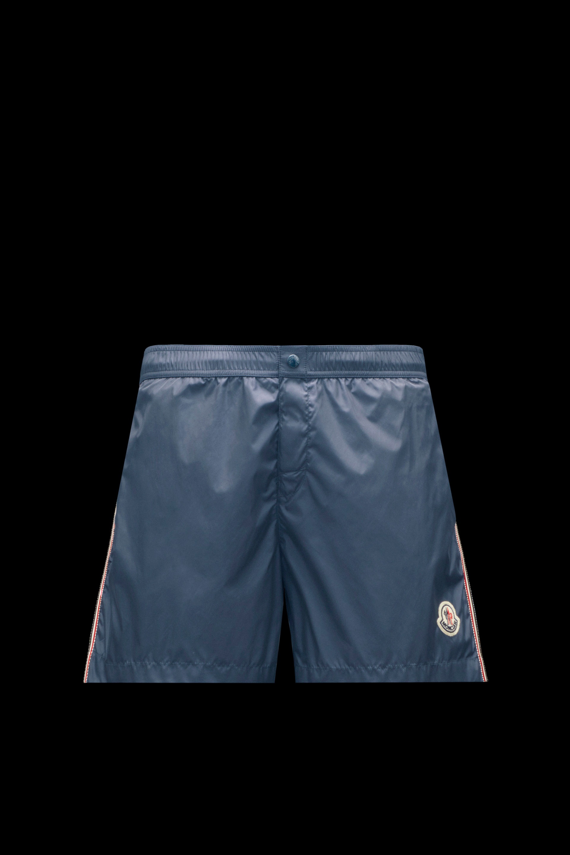 Tricolor Detail Swim Shorts - 1