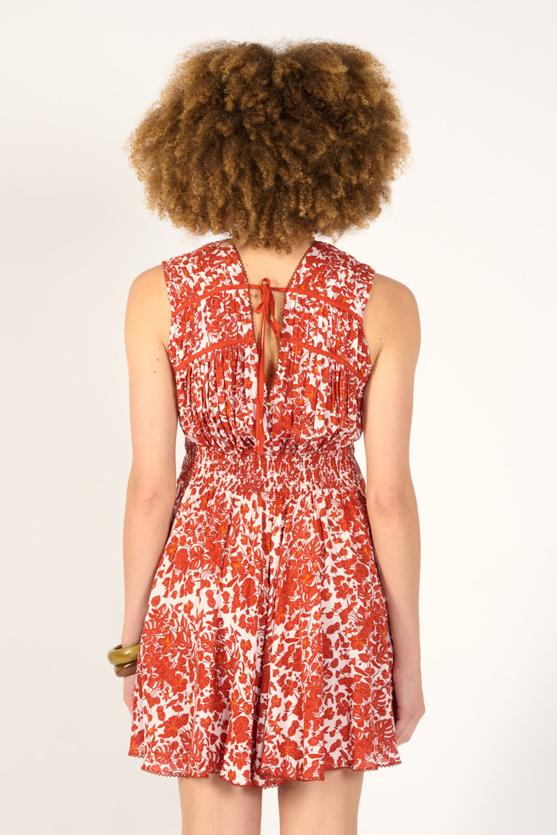 Mini Dress Ciao - Paprika Aquaflora 6