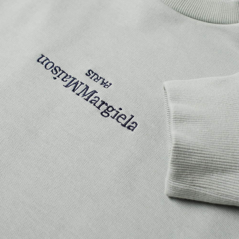 Maison Margiela Embroidered Text Logo Crew Sweat - 2