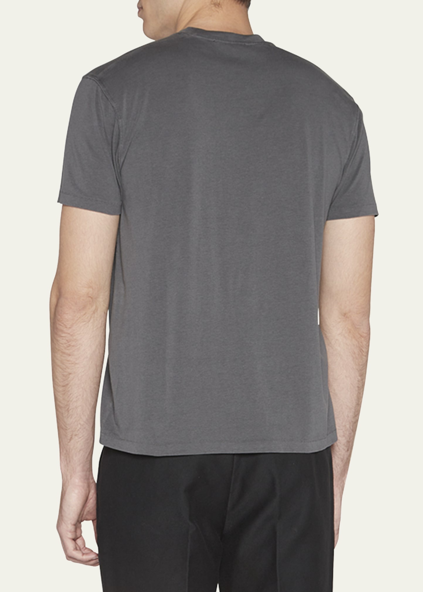 Men's Lyocell-Cotton Crewneck T-Shirt - 3