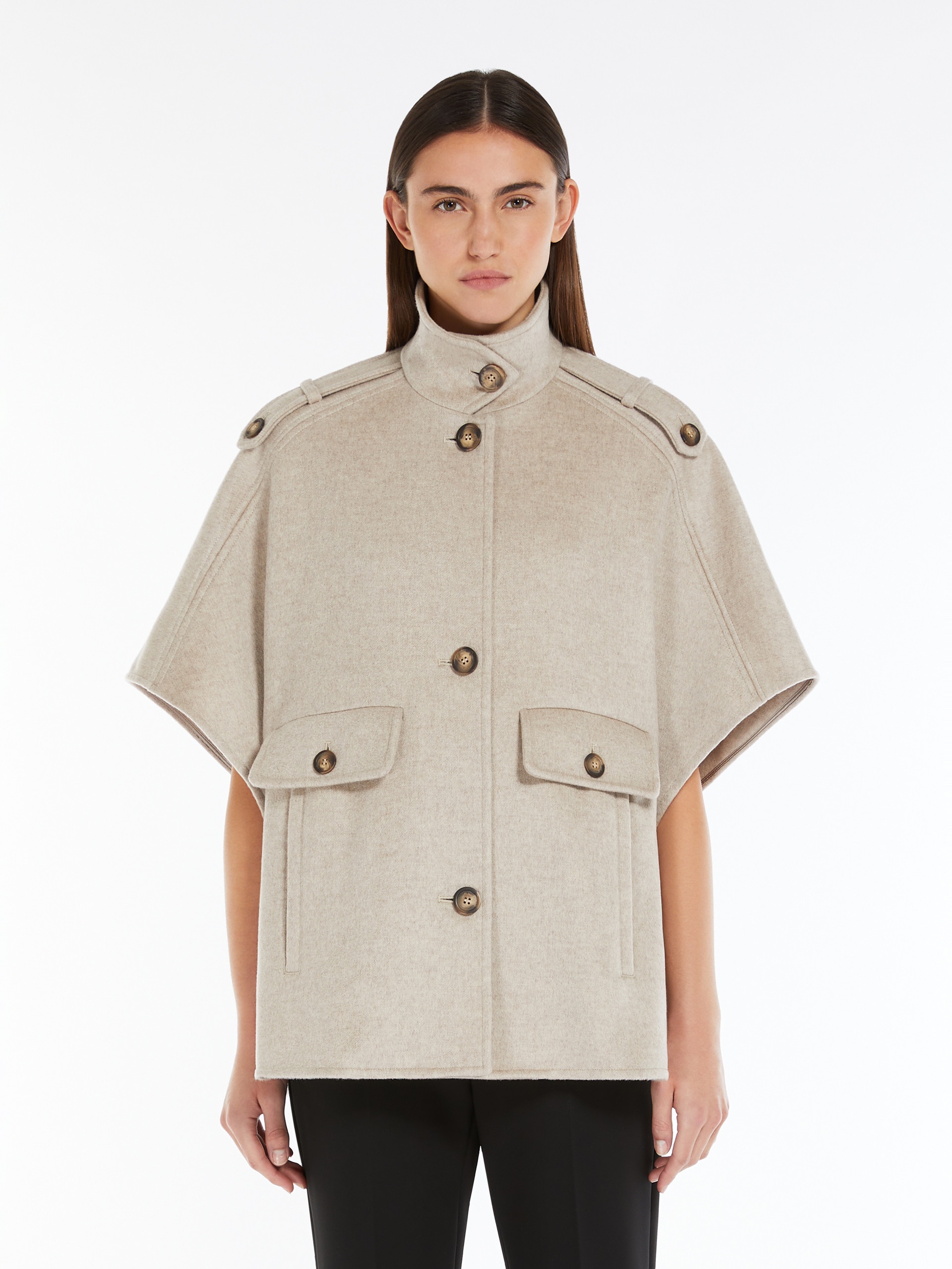 VENERE Lightweight cashmere cape - 3