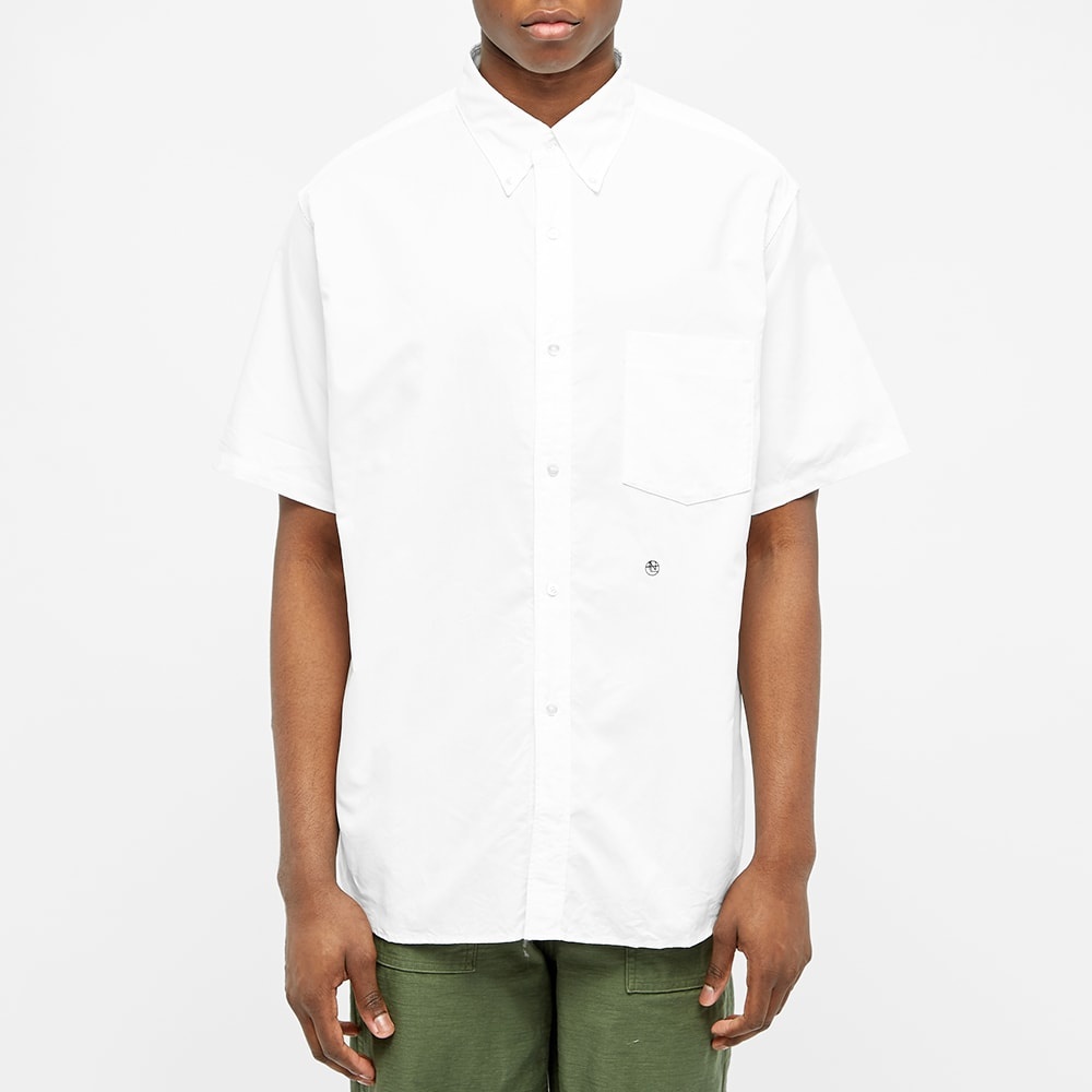 Nanamica Button Down Short Sleeved Wind Shirt - 4