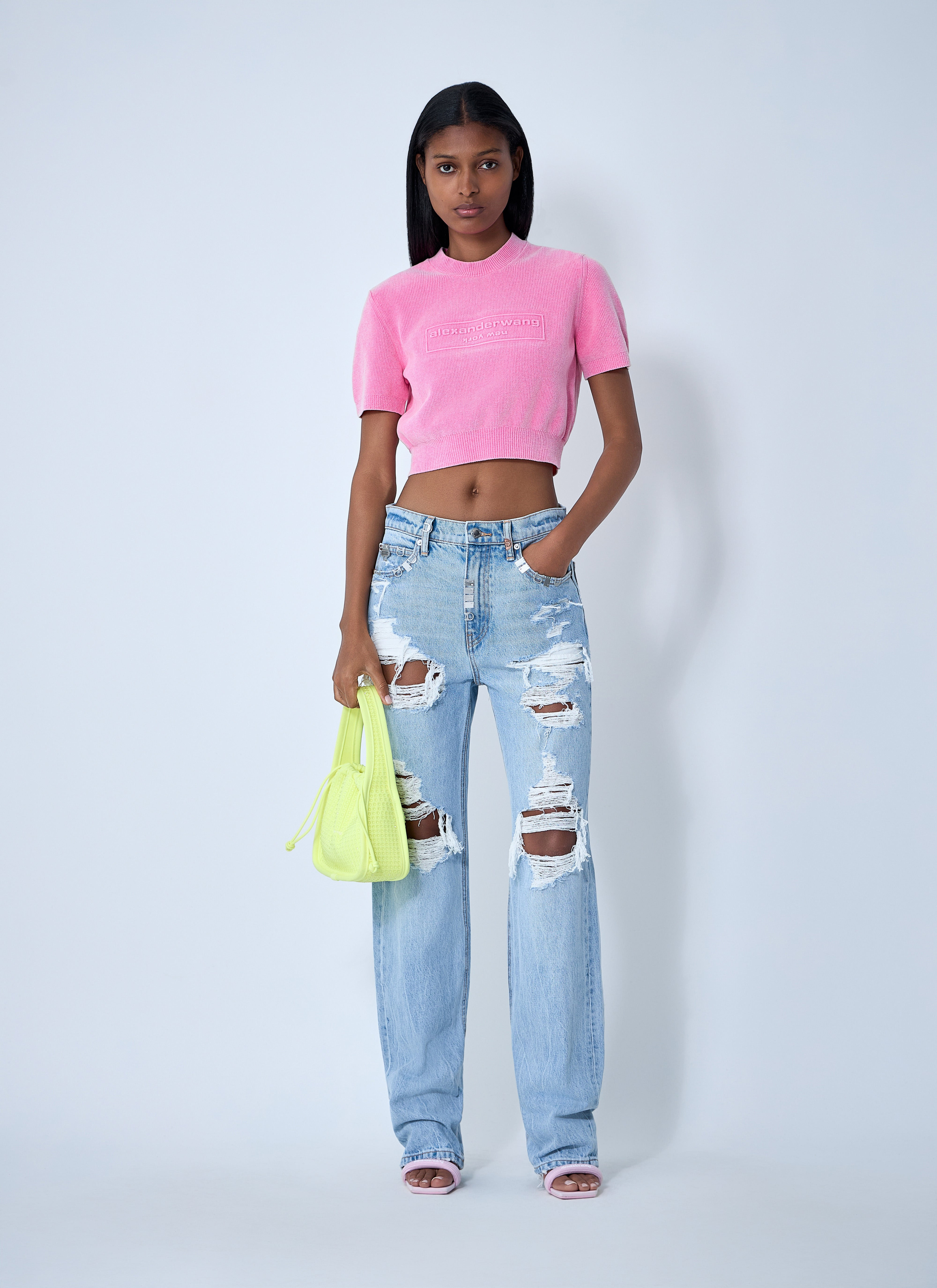 Alexander Wang Women Distressed Jeans - 2