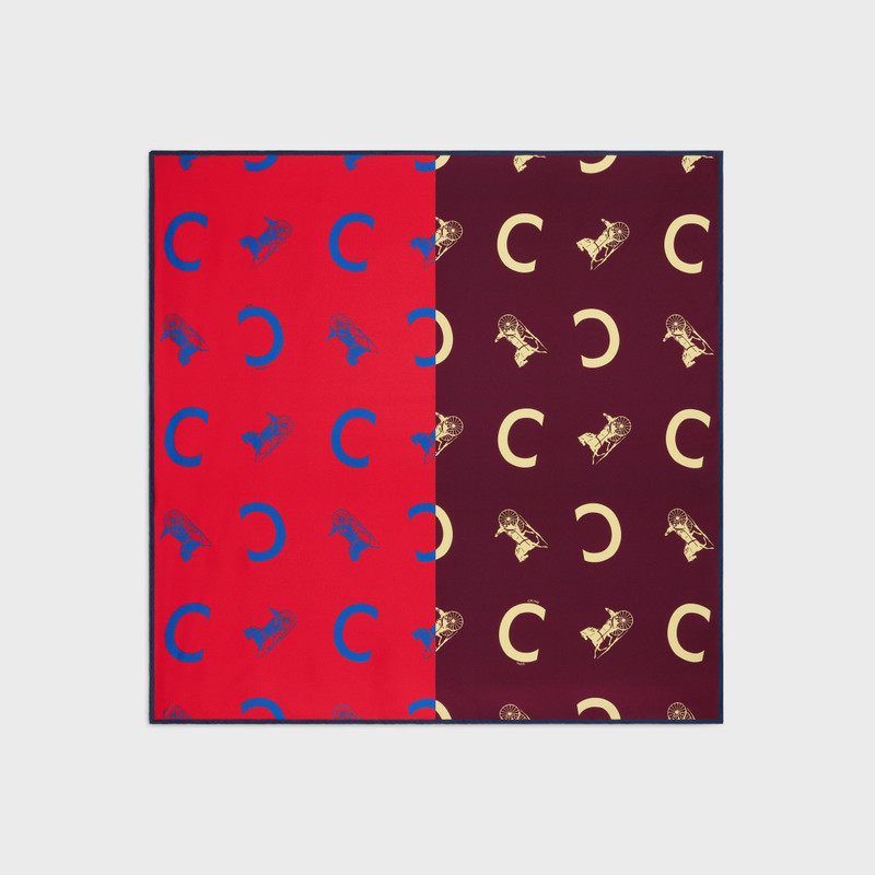 square IN silk twill 1